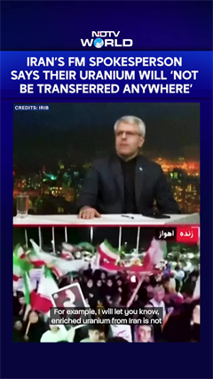 Iranian Foreign Ministry Spokesperson Says Their Uranium Will Not Be 'Transferred Anywhere'