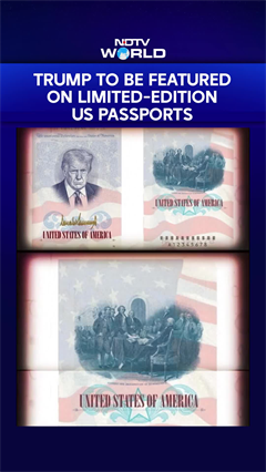 Trump To Be Featured On Limited-Edition US Passports To Commemorate Americas&rsquo; 250th Birthday
