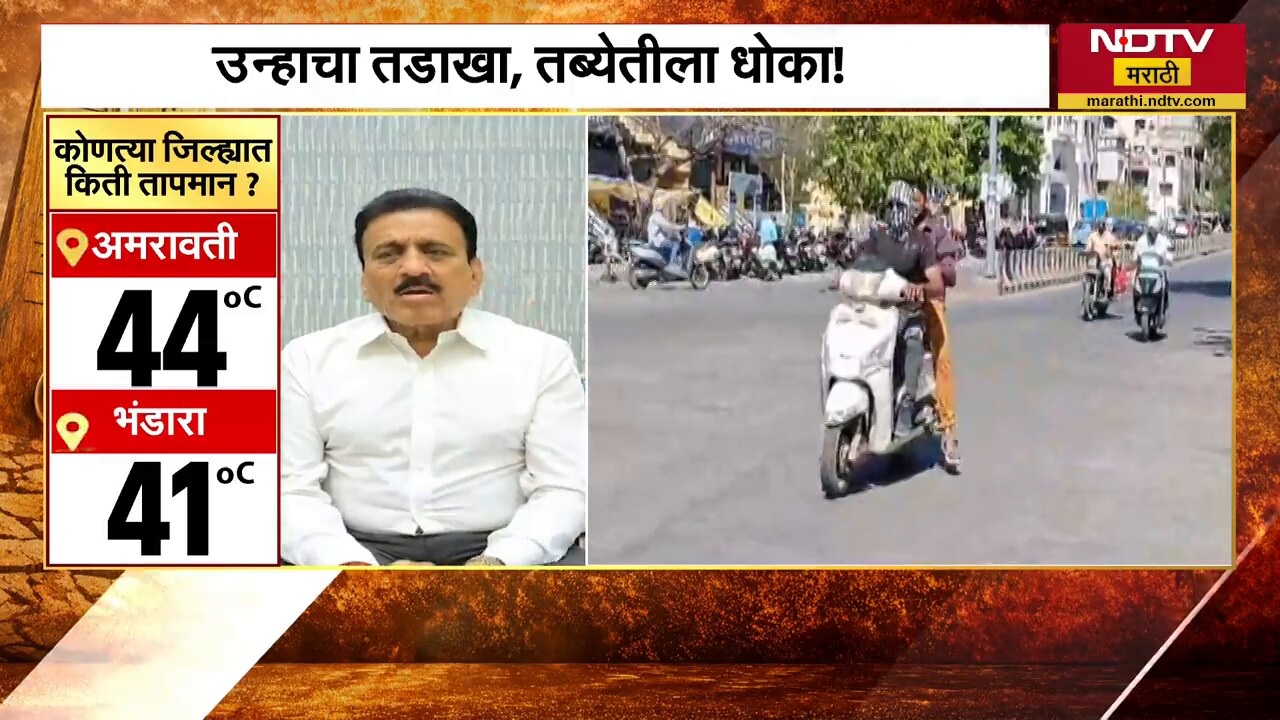 राज्यात उष्णतेच्या लाटेचा अंदाज, मंत्री Girish Mahajan यांच्याकडून काळजी घेण्याचे आवाहन | Heat Wave