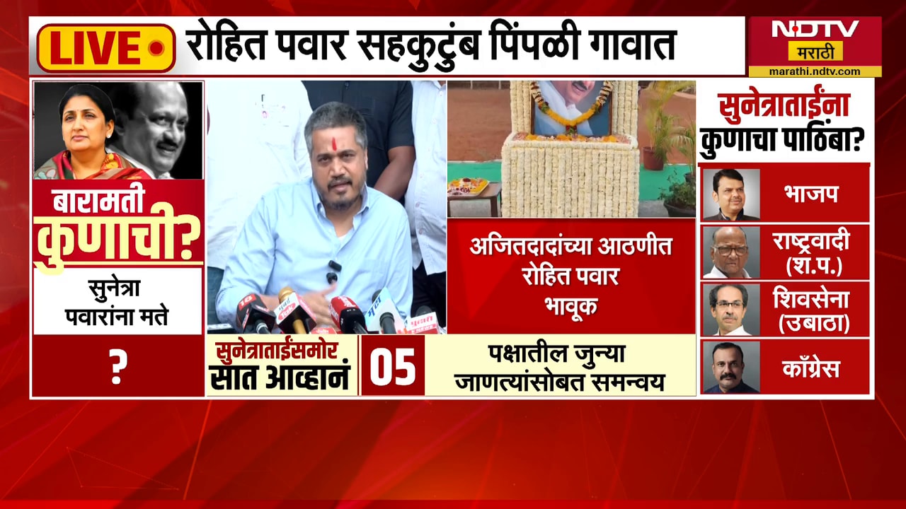 Rohit Pawar | बारामतीत मतदानानंतर रोहित पवार भावुक, पाहा भावनिक रोहित पवार काय म्हणाले? । NDTV मराठी