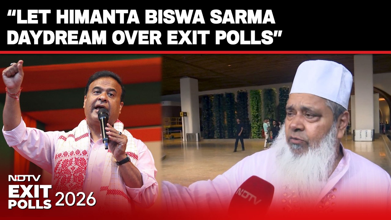 Badruddin Ajmal On Exit Polls: &ldquo;Let Himanta Biswa Sarma Daydream Over Exit Polls&rdquo;