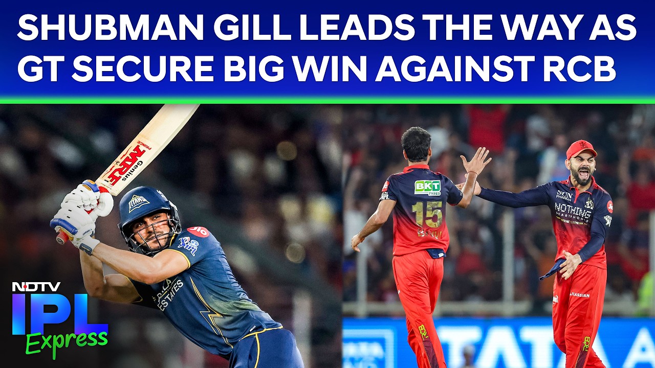 Shubman Gill Leads The Way As GT Secure Big Win; RCB Lose After Collapse