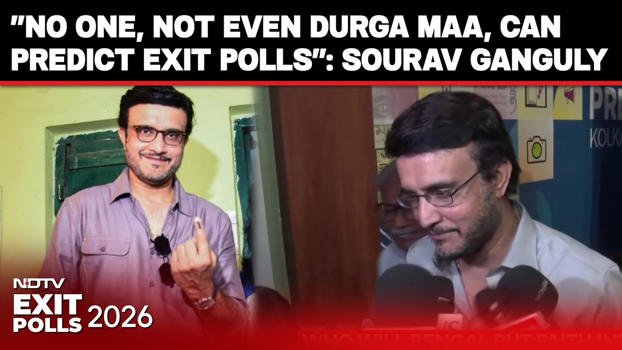 Bengal Polls | "Not Even Mamata Di, Modi Ji, Or Durga Maa Can Predict Exit Polls": Sourav Ganguly