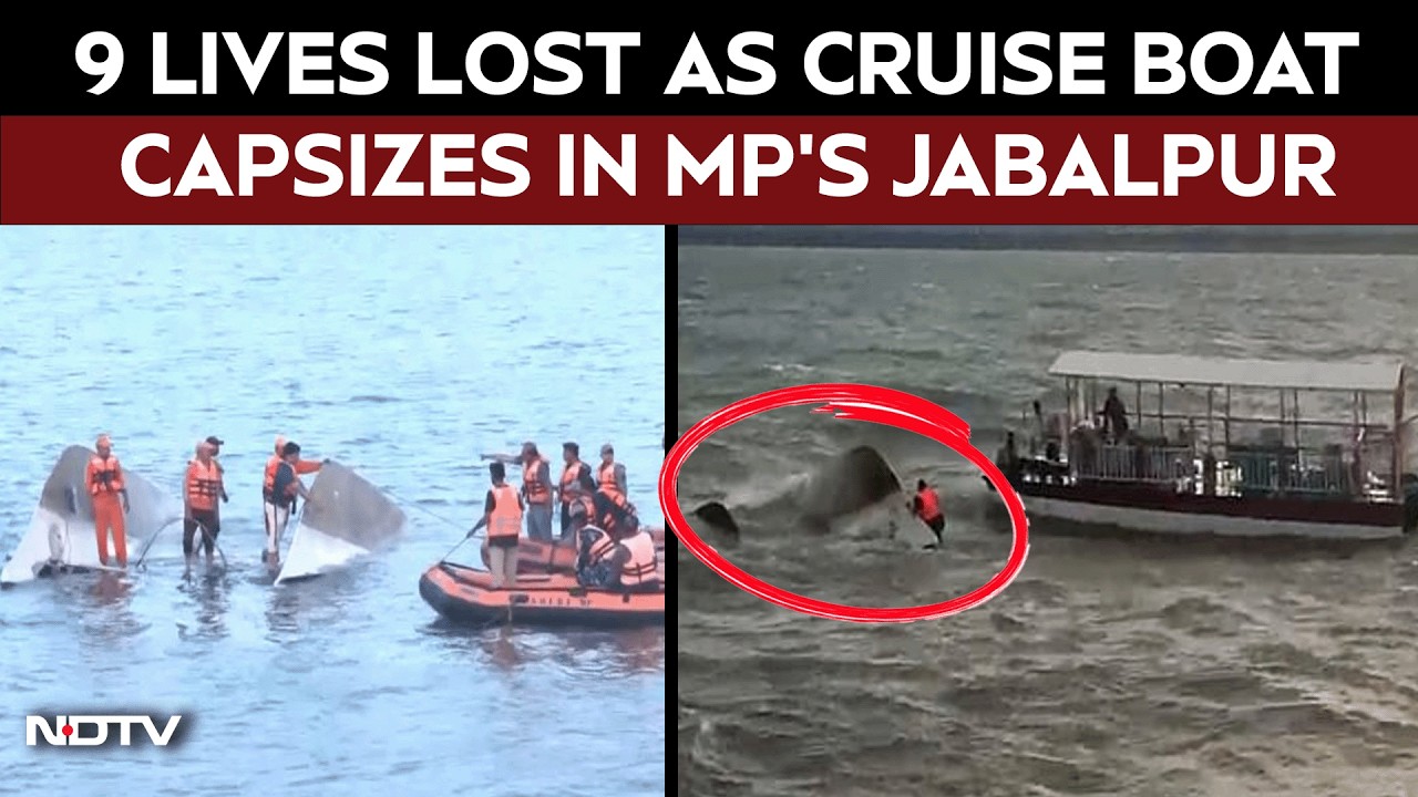 MP Cruise Boat Tragedy | 9 People Dead, Many Missing As Cruise Boat Sinks In Madhya Pradesh
