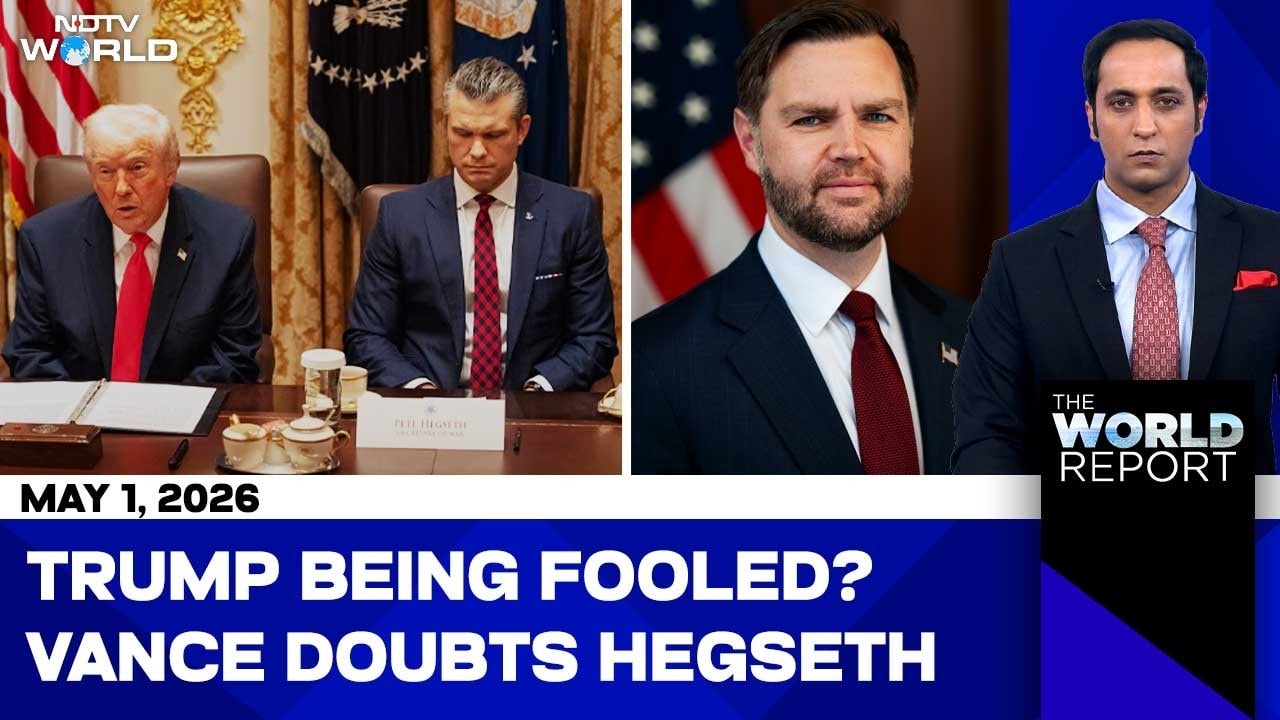 JD Vance Questions Accuracy Of Hegseth's Claims On West-Asia War