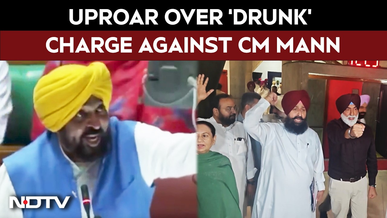 Opposition Corners Punjab CM Bhagwant Mann In Assembly Over 'Drunk' Charge