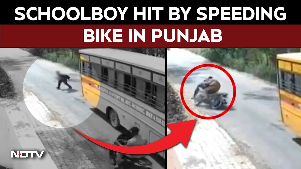 Punjab News | Schoolboy Seriously Injured After Speeding Bike Hits Him In Punjab's Hoshiarpur