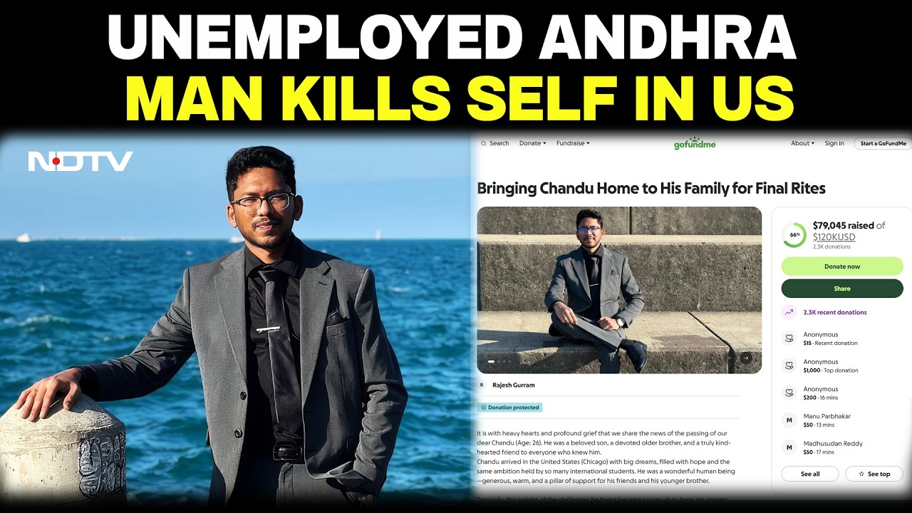 Unemployed Andhra Man, 26, Kills Self In US. Debt-Ridden Father Awaits Body