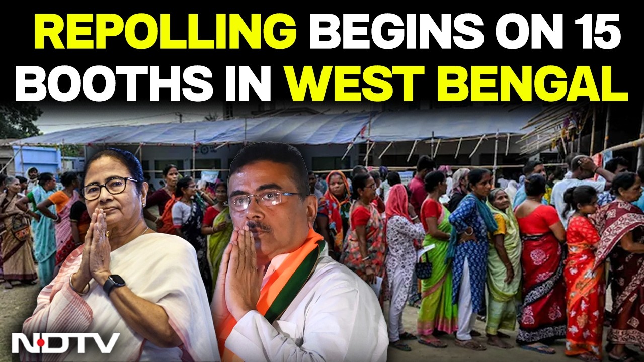 West Bengal Polls | Repolling Begins On 15 Booths Across Bengal After Election Commission's Orders