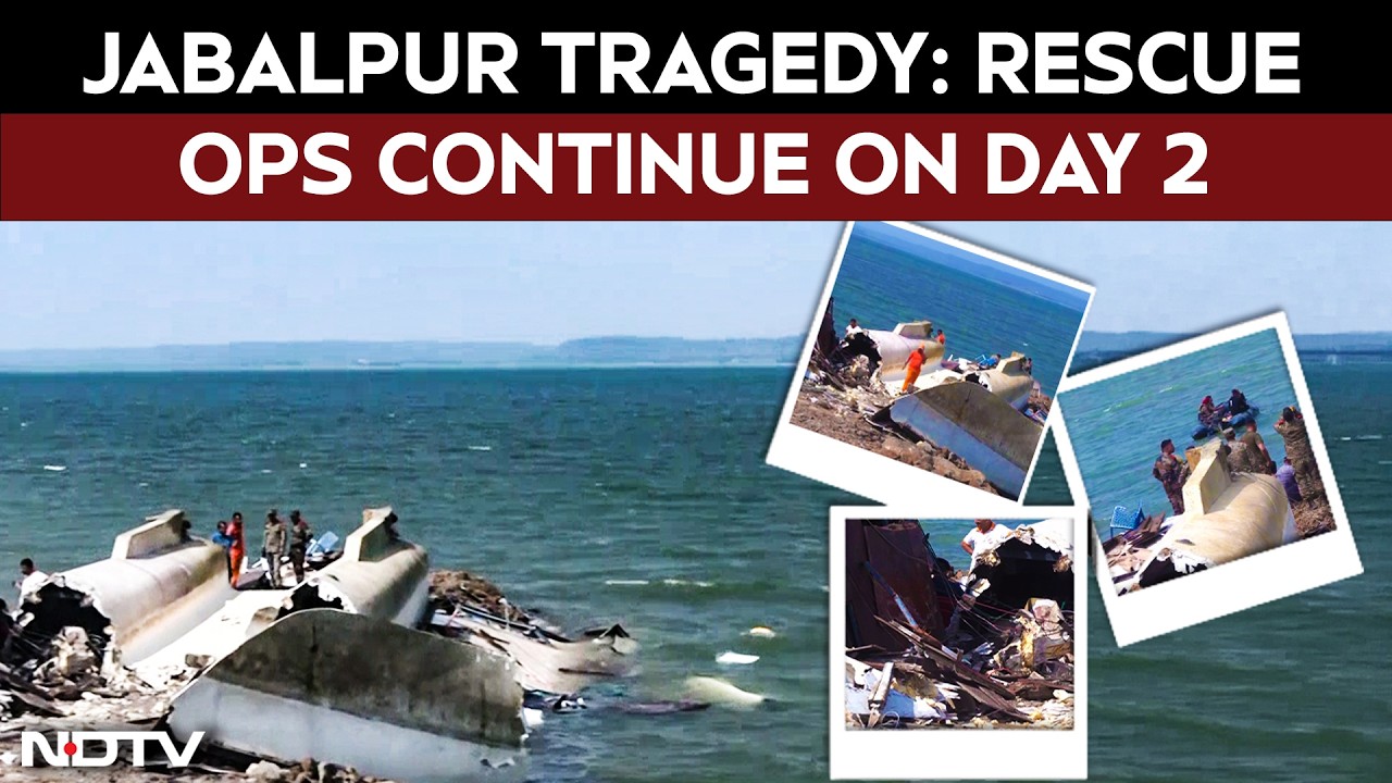 Search And Rescue Ops Continue On Day 2 After Boat Capsizes In Jabalpur