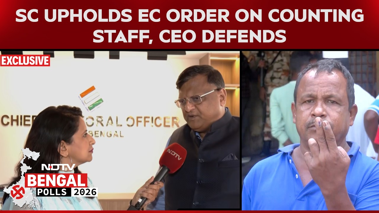 West Bengal Elections | No Interference: Supreme Court Upholds EC Order On Counting Staff In Bengal