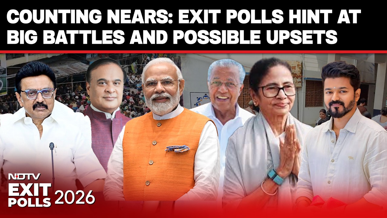 Exit Polls 2026 | West Bengal On Edge, Kerala Eyes Shift, Assam Backs Continuity