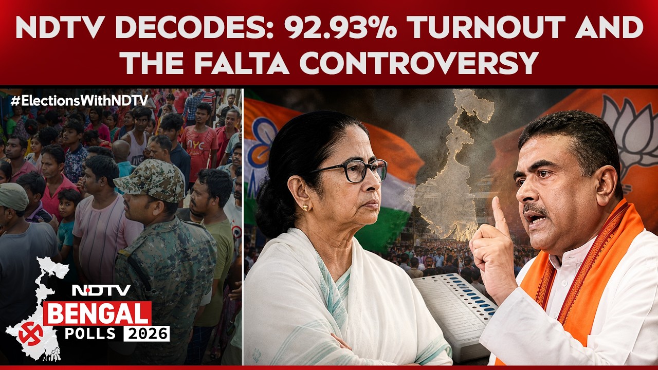 NDTV Decodes: Record Turnout, Falta Row & Bengal&rsquo;s Big Battle