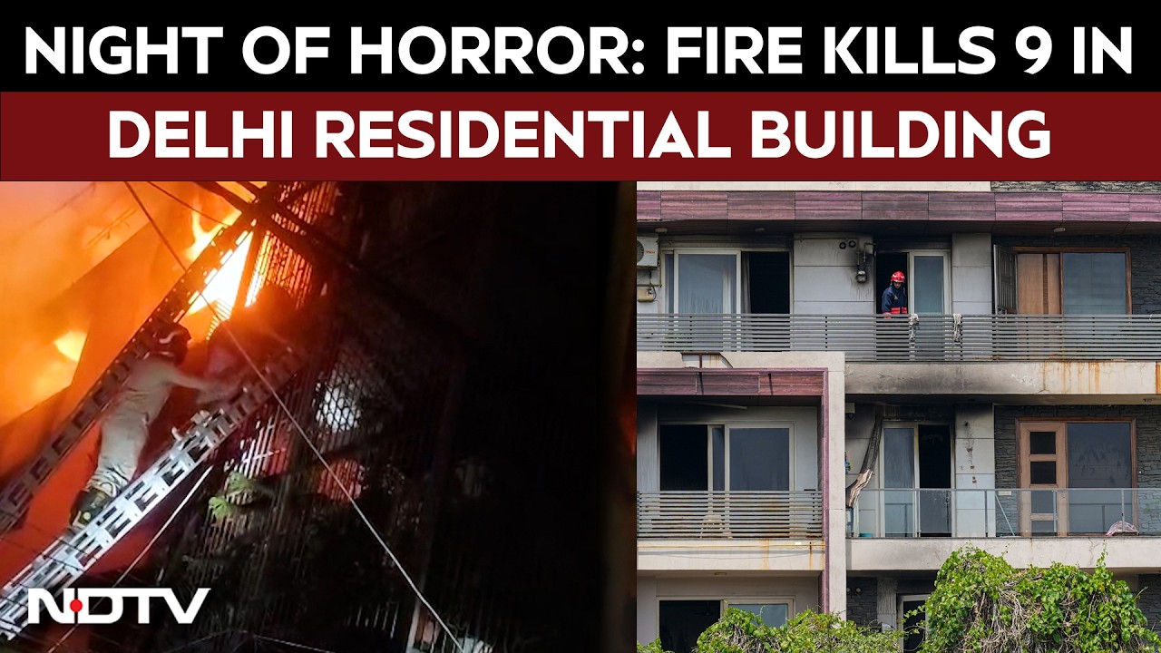 Delhi Fire Tragedy: 9 Dead, Including Infant, In Vivek Vihar Blaze