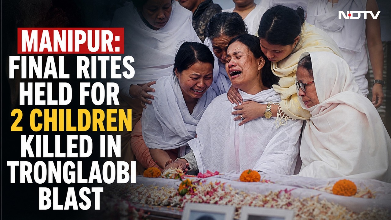 Manipur News Today | 25 Days Later, Families Take Home Bodies of 2 Minors Killed in Tronglaobi Blast