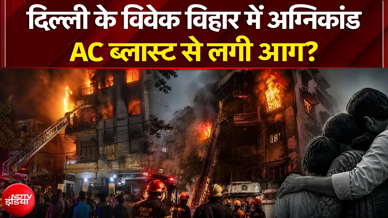 Delhi Vivek Vihar Fire News: दिल्ली के विवेक विहार में भीषण आग! 9 मौतें, AC ब्लास्ट की आशंका