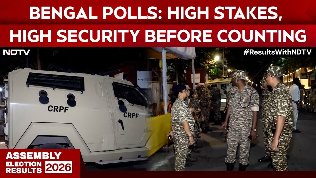 Bengal Election Results | High Stakes, High Security Before Final Count