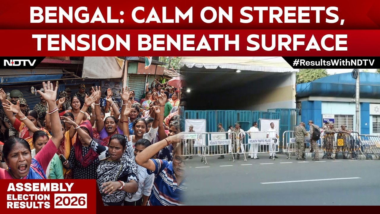 Bengal Elections Results | Calm on Streets, Tension Beneath Surface