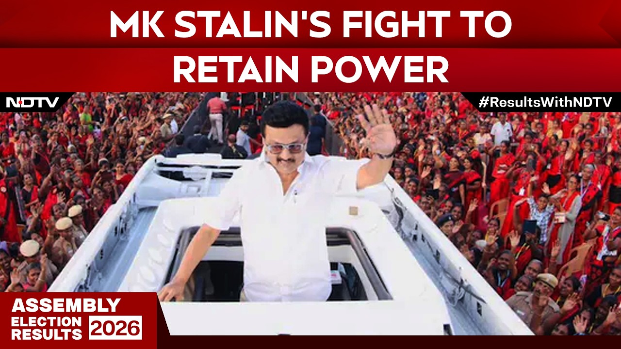 Tamil Nadu Election Result | Tamil Nadu polls 2026: MK Stalin&rsquo;s Fight To Retain Power