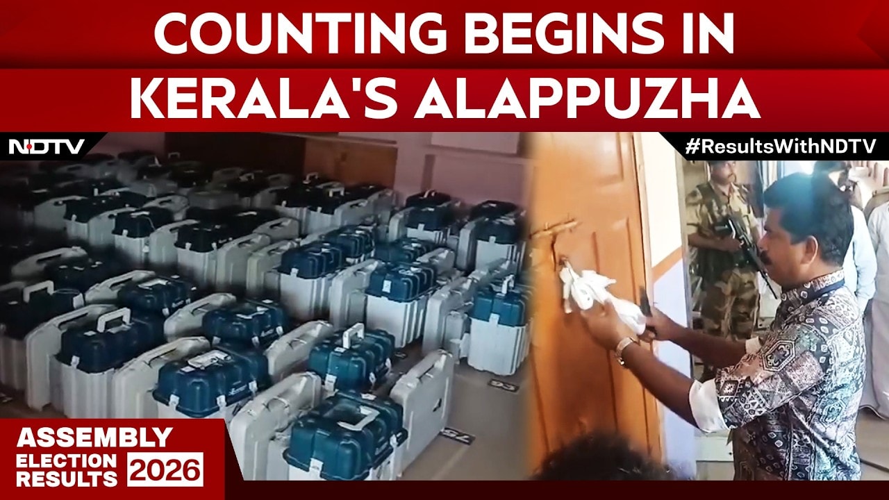 Video: Election Results News | Kerala Polls 2026: Strong Room Opened In Alappuzha As Counting Begins