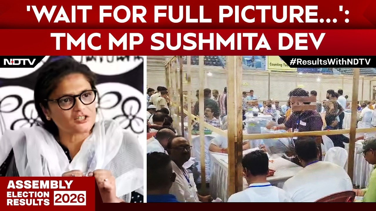 'Too Early, But We're Confident Of Forming Govt': TMC's Sushmita Dev