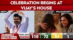 Vijay's House Turns Celebration Hub as Fans Gather in Huge Numbers