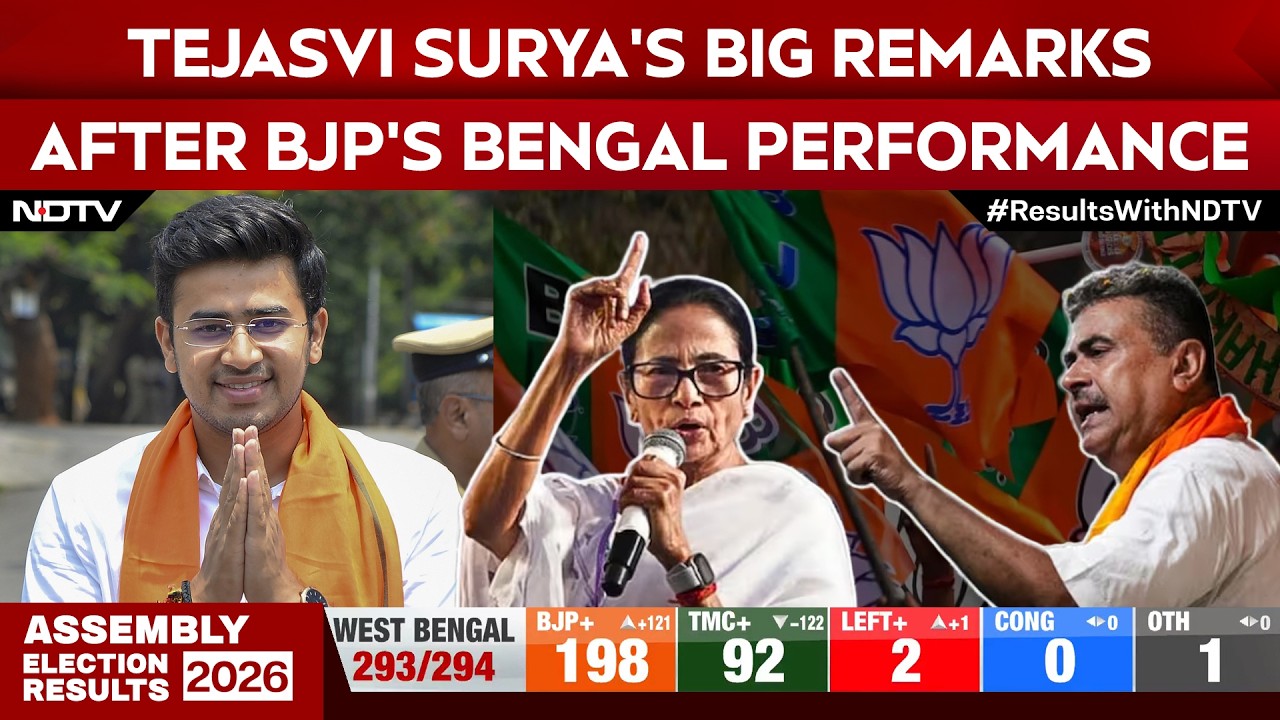 Bengal Poll Results | Tejasvi Surya on Bengal Win: Hindu Consolidation, Anti-Incumbency & BJP Surge