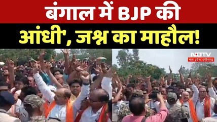 Bengal Elections Result:  बंगाल में BJP की आंधी', जश्न का माहौल! | Breaking News | Top News