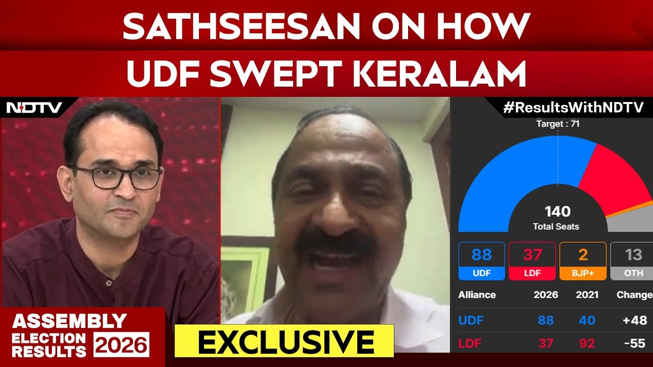 Anti-Incumbency Against LDF Helped UDF, Says Sathseesan On Kerala Results