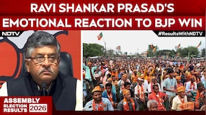 Election Results | "Lotus Blooms In Bengal": Ravi Shankar Prasad's Emotional Reaction to BJP Win