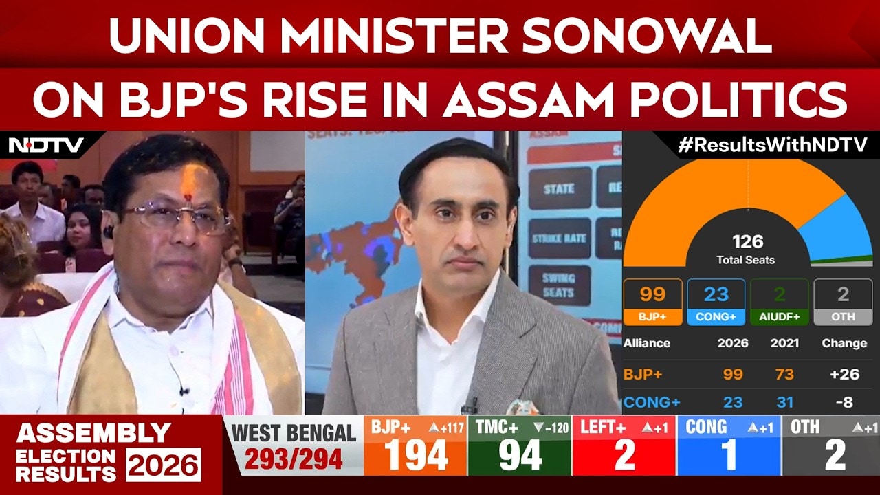 Assam Results News | "From 0 to Majority": Sonowal On BJP's Rise in Assam Politics