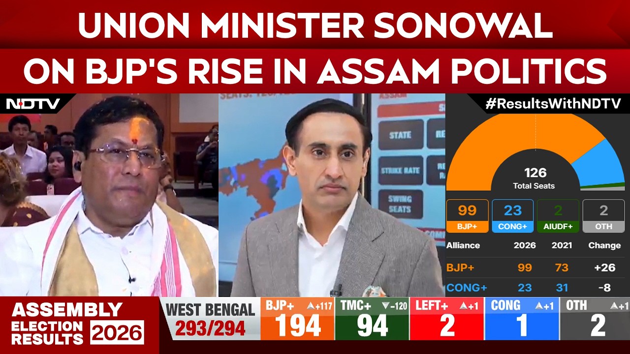 Assam Results News | "From 0 to Majority": Sonowal On BJP's Rise in Assam Politics
