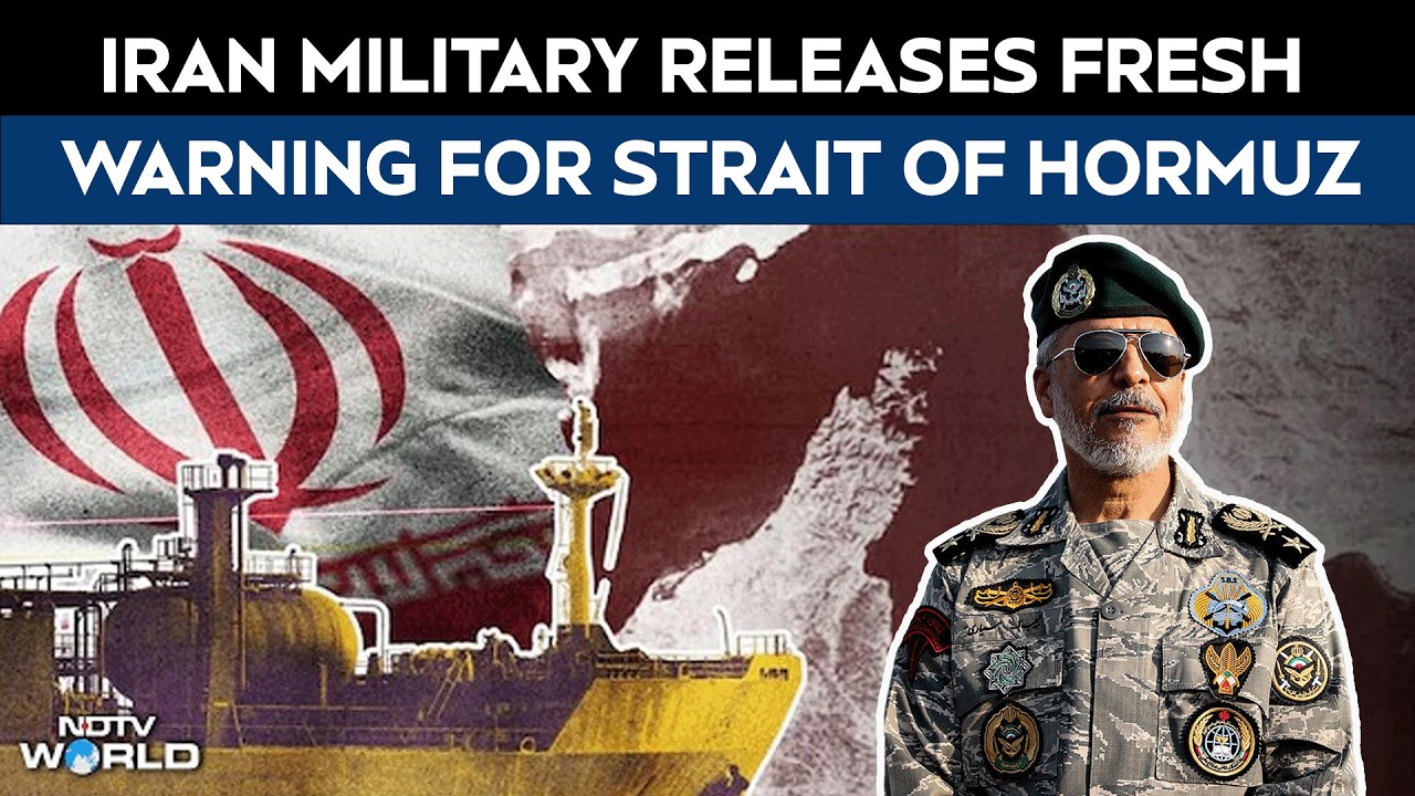 US-Iran War | Iran Military: Ships Passing Through Hormuz Must Coordinate With Them