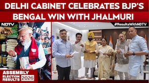 Bengal Election Results | Delhi Cabinet Celebrates BJP's Bengal Win By Eating Jhalmuri
