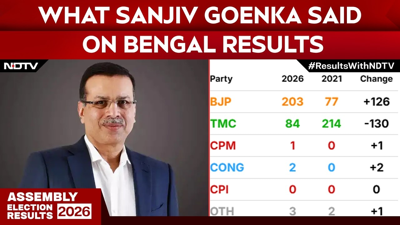 Bengal Result News | Sanjiv Goenka on Bengal Results: 'Time to Restore Industry Confidence'
