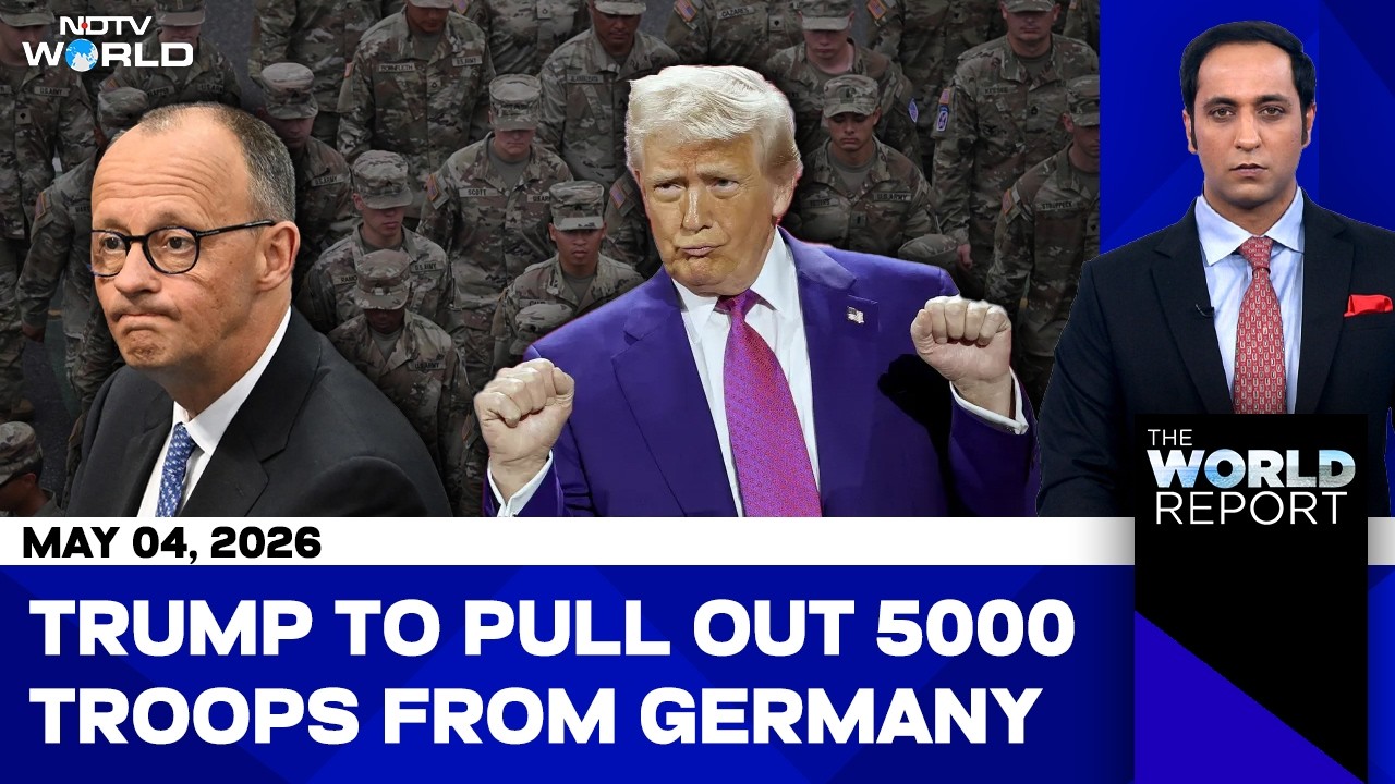 Trump News | Germany's Iran 'Humiliating' US Comment Costs It 5,000 American Troops