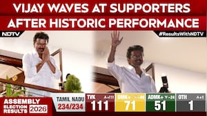 Vijay TVK news | Vijay Waves At Supporters After Historic Performance