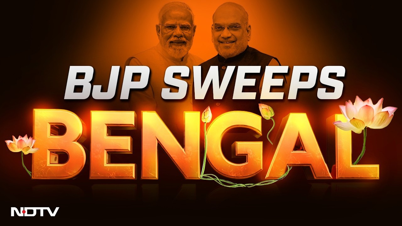 BJP Crosses 200 in West Bengal: TMC Routed As State Braces For Power Shift