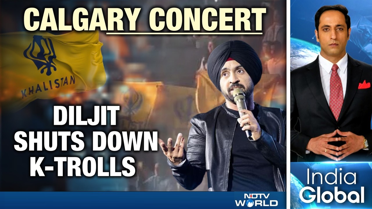 Diljit Dosanjh Slams Khalistan: Live Convert Drama | Canda Intel Body Reveals Khalistan Threat