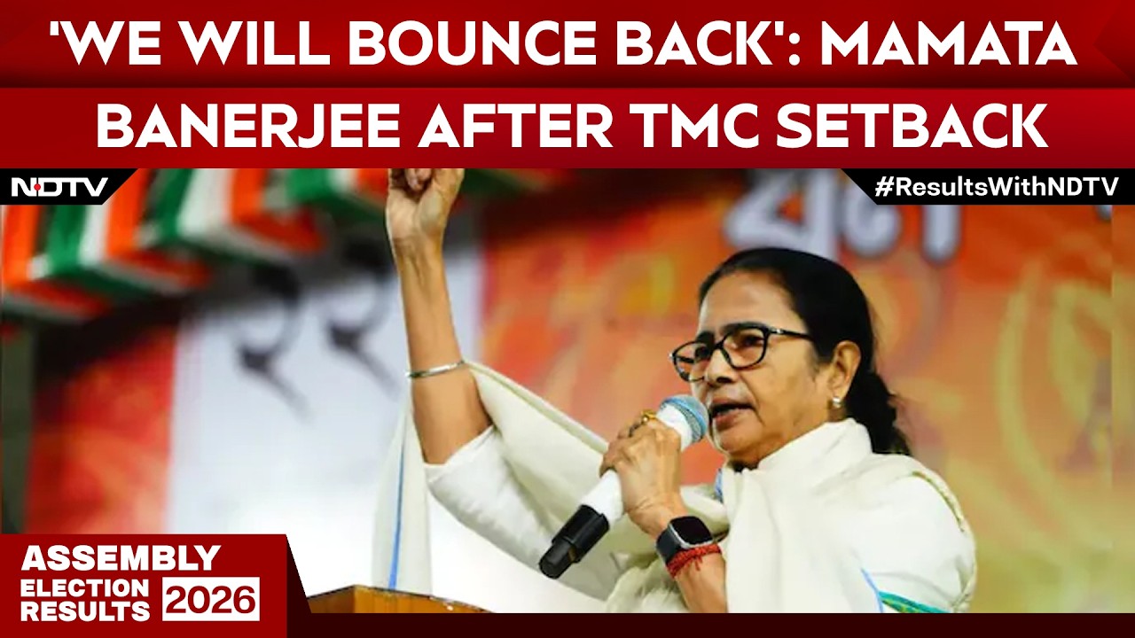 West Bengal Results | “We Will Bounce Back”: Mamata Banerjee Reacts After TMC Setback in Bengal