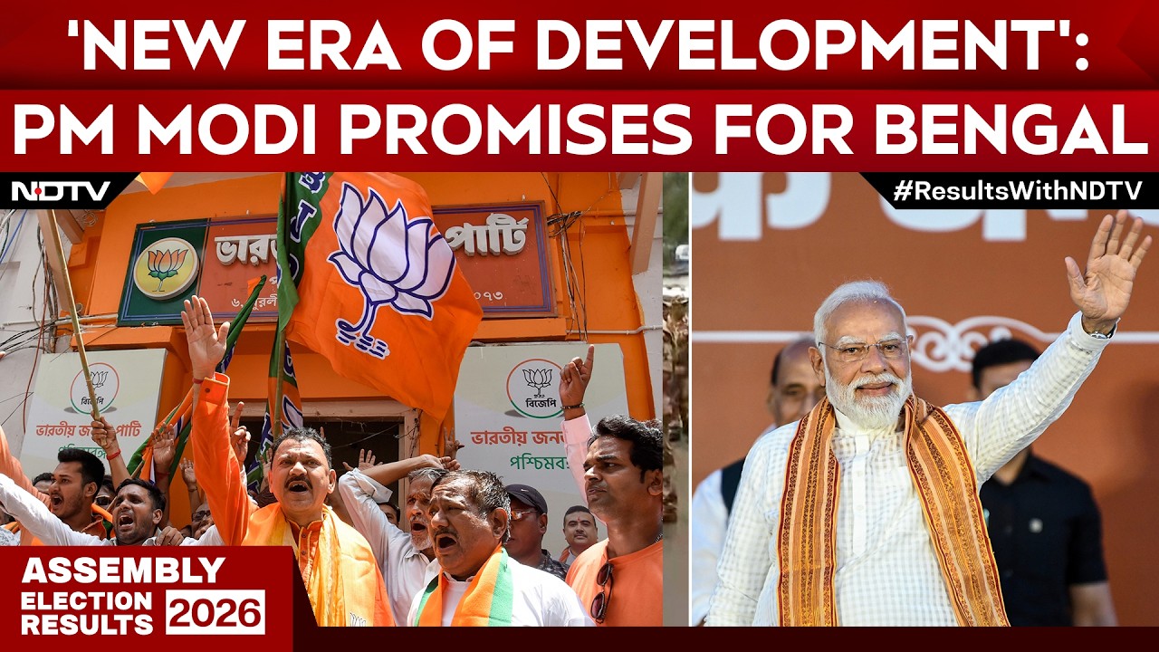BJP's Historic Win In Bengal: PM Modi Promises 'New Era of Development'