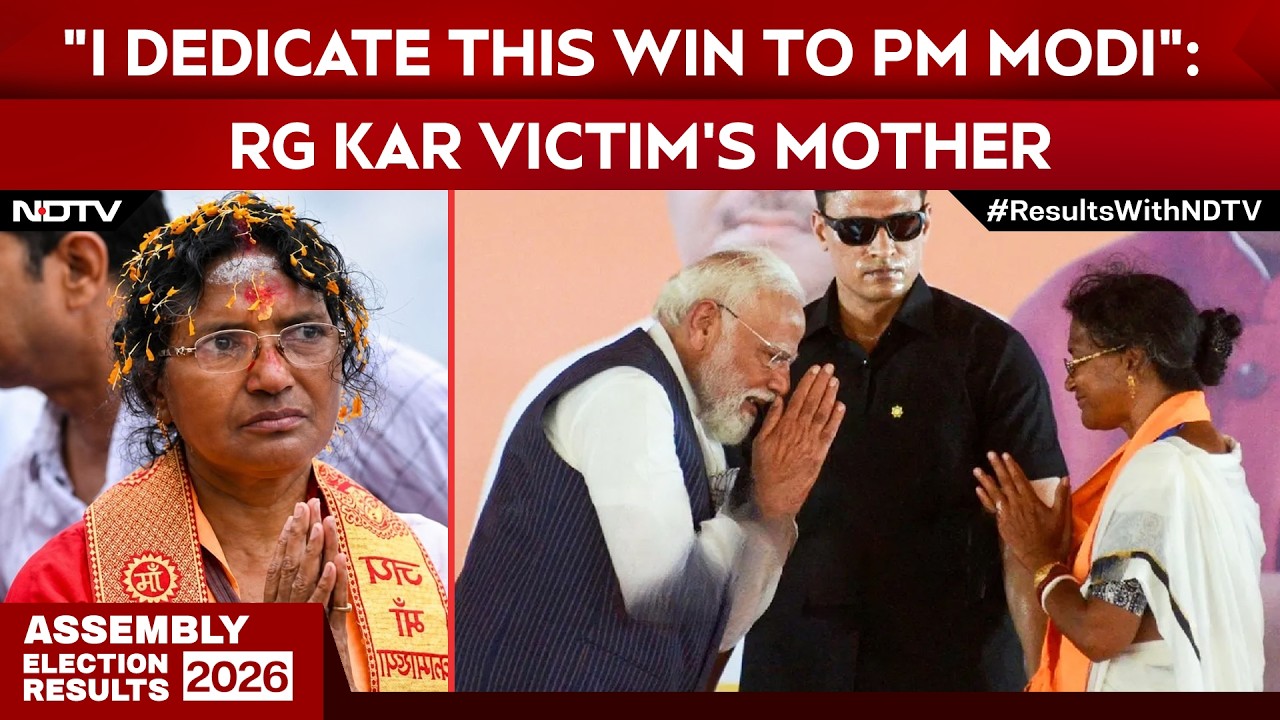 "I Dedicate This Win To PM Modi": RG Kar Victim&rsquo;s Mother After BJP&rsquo;s Big Win