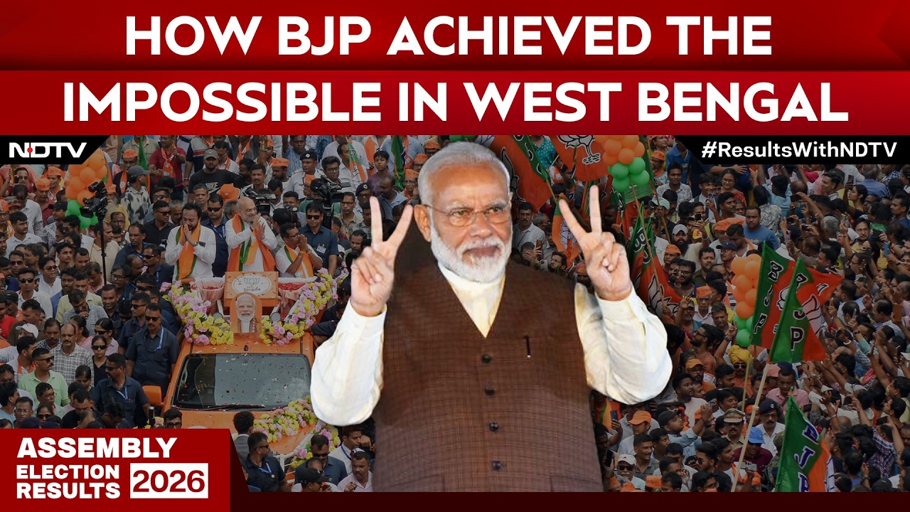 West Bengal Election Results | Explained: The Strategy Behind BJP's Historic Bengal Win