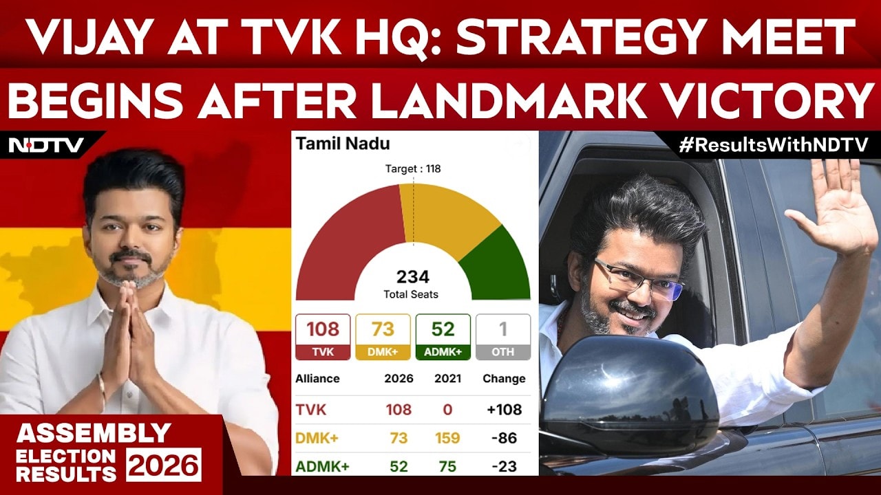 Vijay Meets MLAs After Historic Win, Big Decisions Ahead | Vijay Holds First Strategy Meet