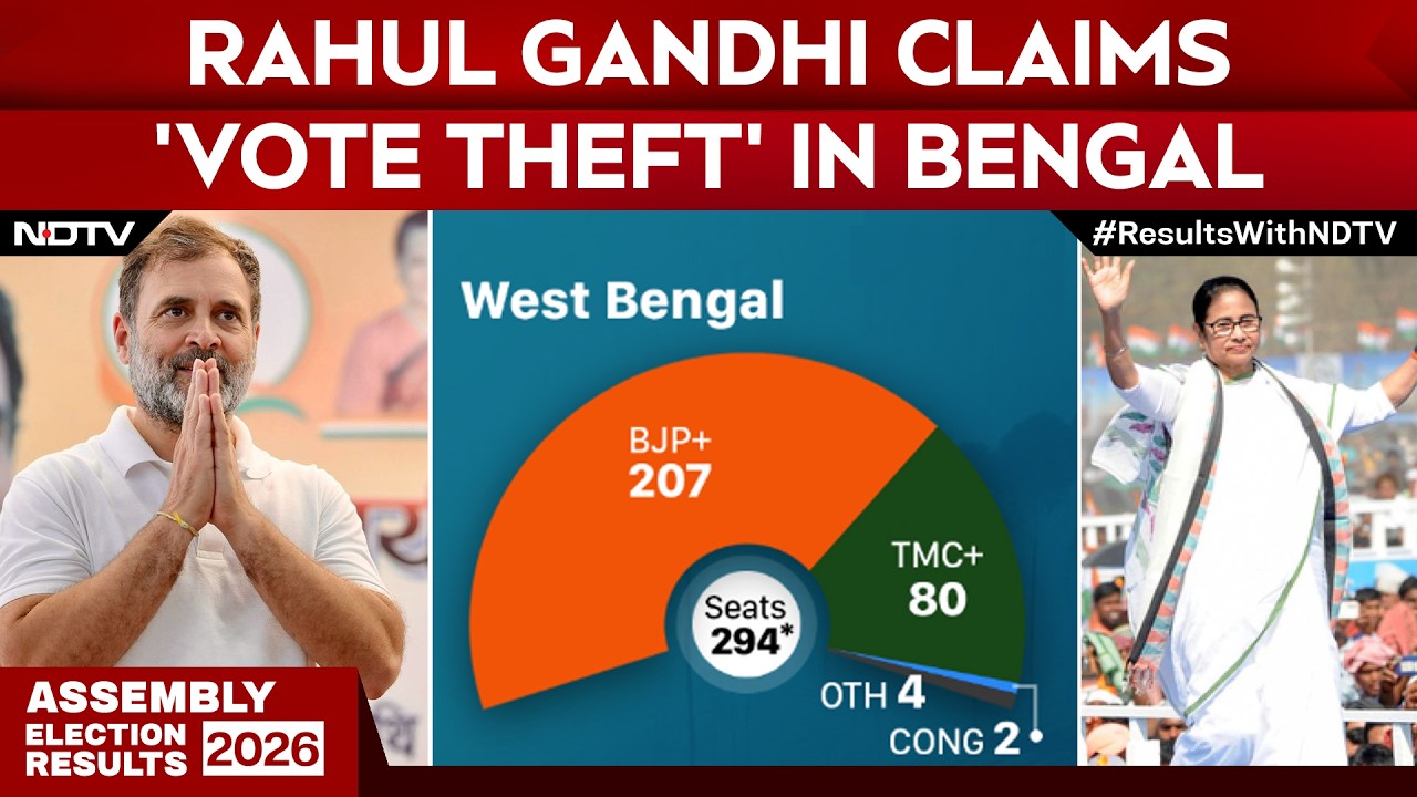 West Bengal Election News | Rahul Gandhi Alleges 'Vote Theft' In Bengal, Assam