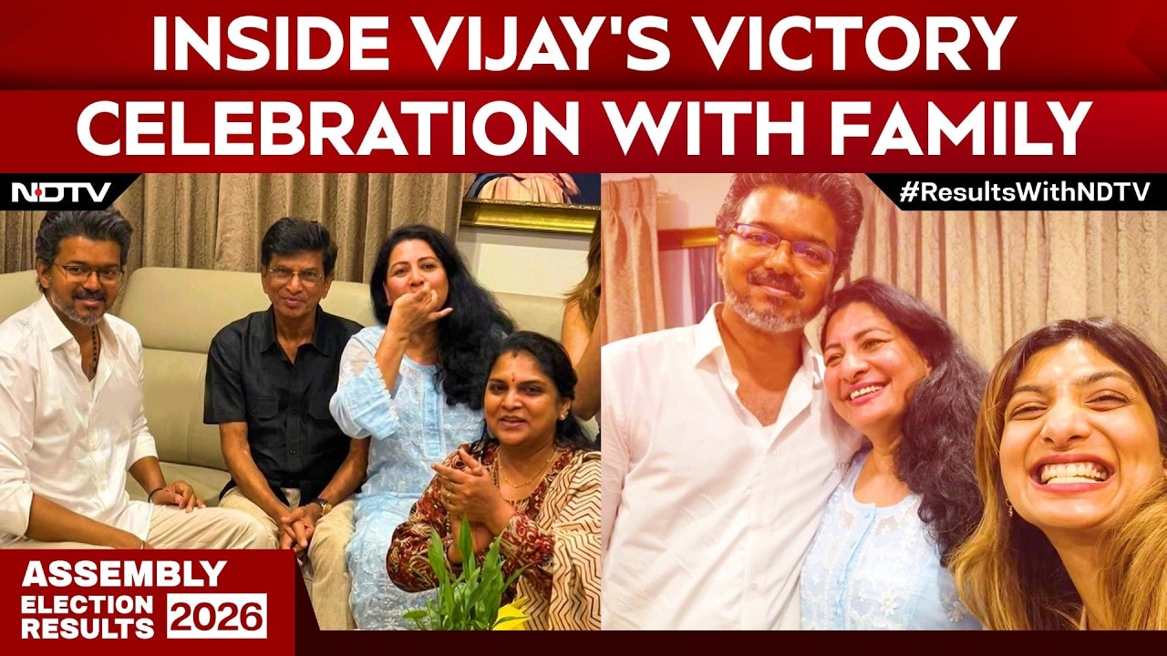 Vijay's Big Win, Quiet Celebration: Star Turns to Family After Victory