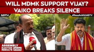 Tamil Nadu Election Results | Will MDMK Support Vijay? Vaiko Responds To NDTV