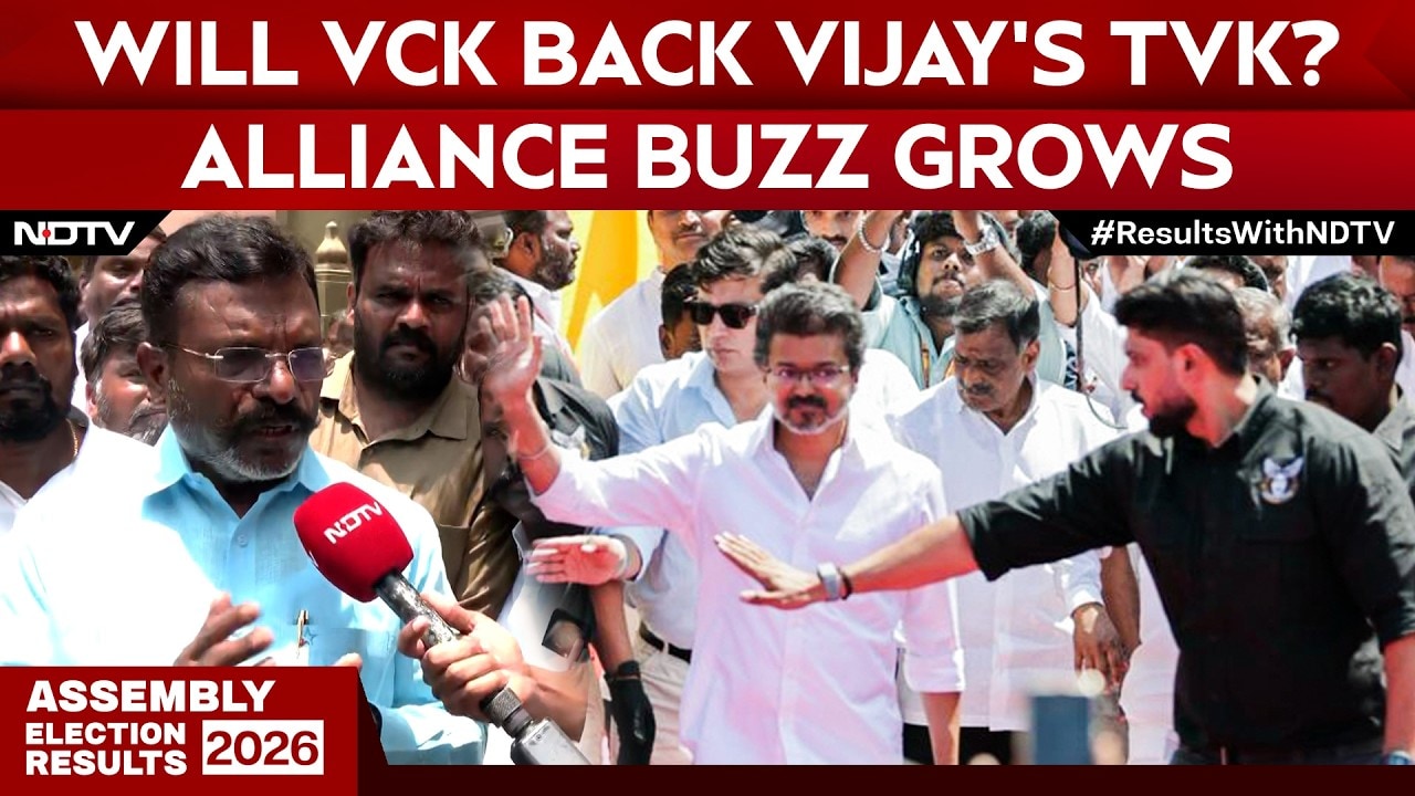 Alliance Twist Ahead? VCK Chief Keeps Cards Close On TVK Talks