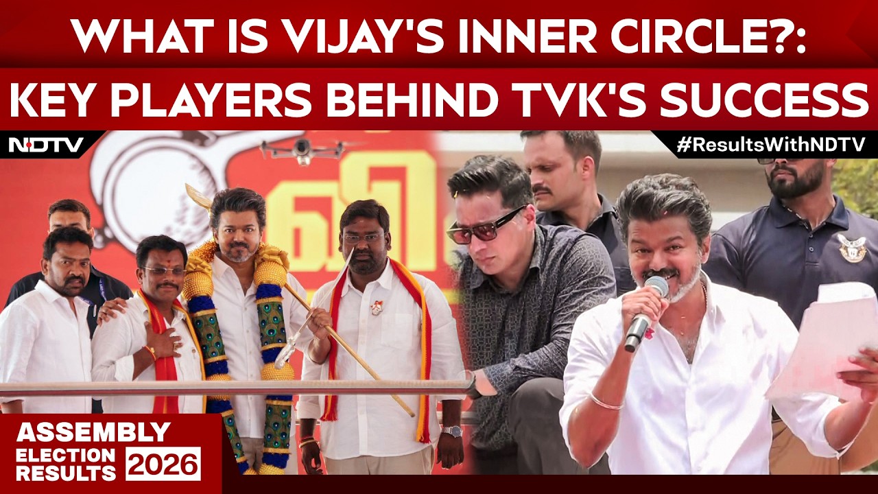 What Is Vijay's Inner Circle? Key to Govt Formation After TVK Sweep