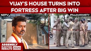 Vijay&rsquo;s House Turns Into Fortress After Super Hit Debut In Tamil Nadu Polls